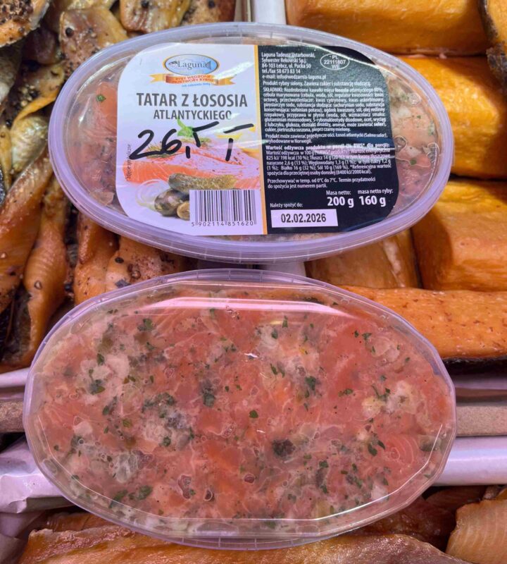 Tatar z łososia