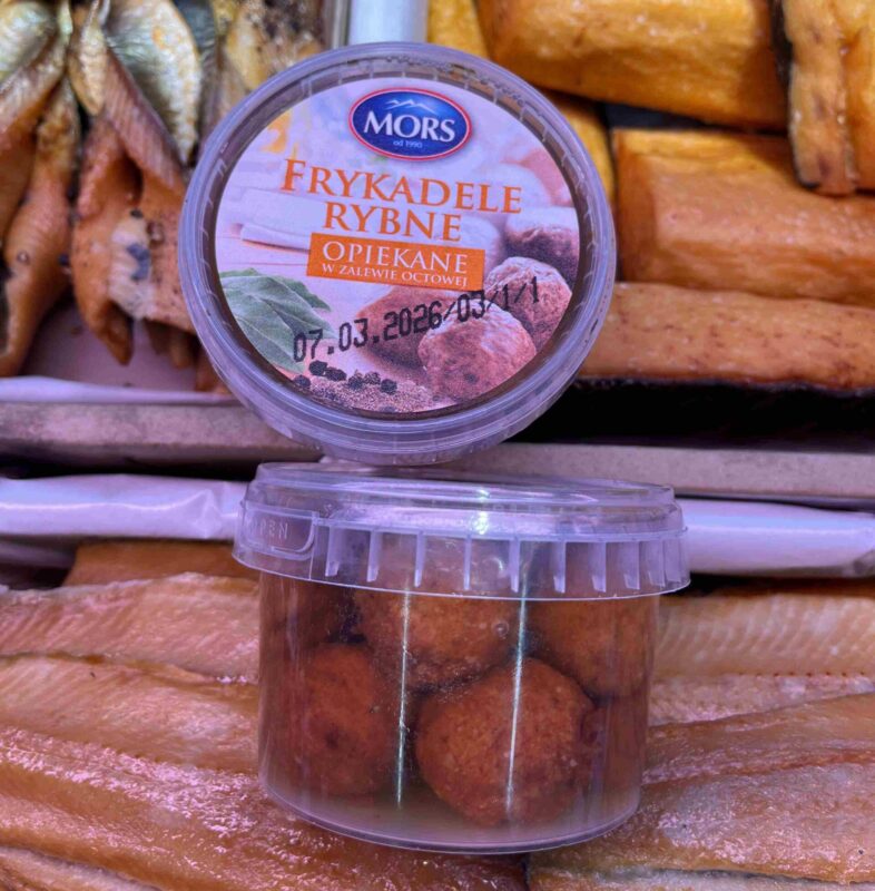 Frykadele rybne opiekane w zalewie octowej