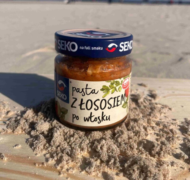 Pasta z łososiem po włosku Seko