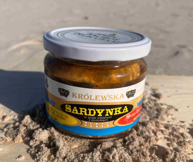 Sardynka królewska w sosie własnym z dodatkiem oleju