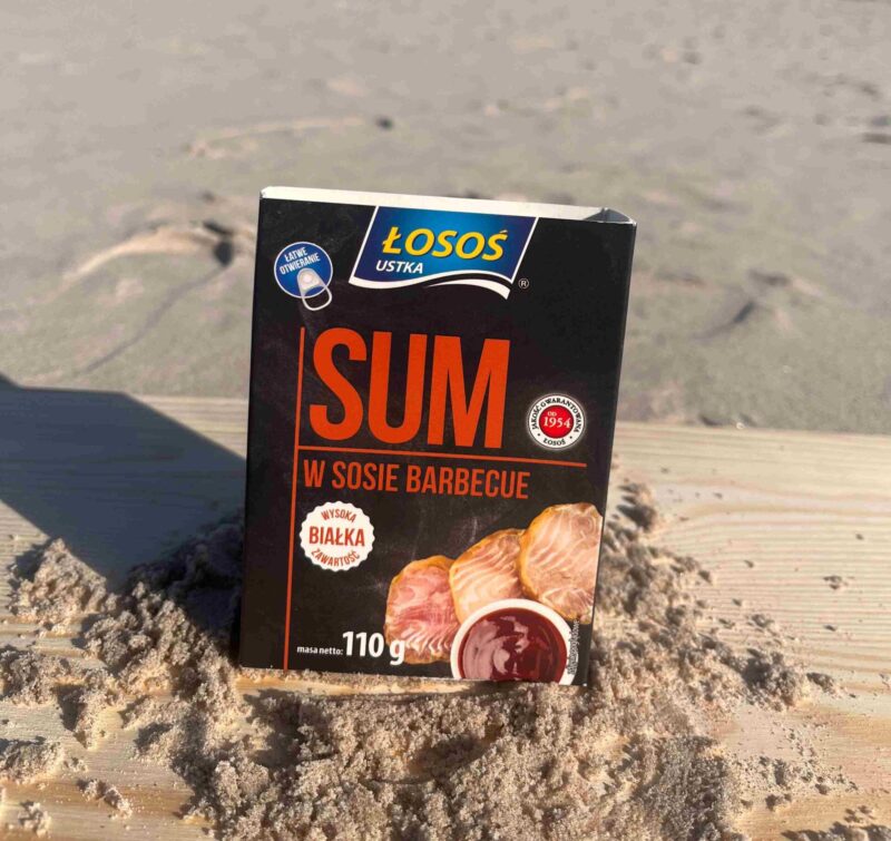 Sum w sosie barbecue