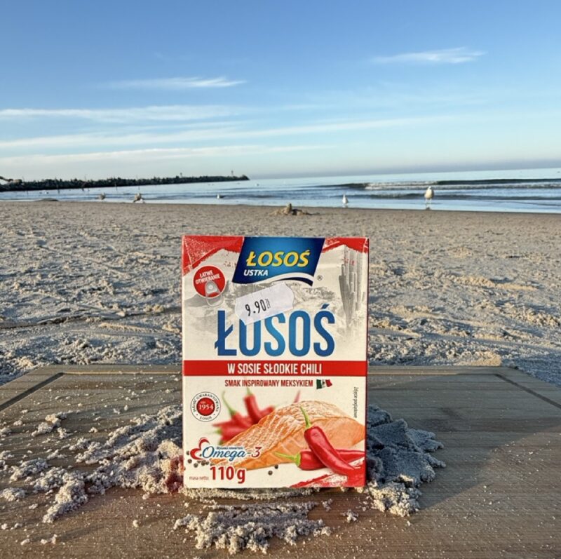 Łosoś w sosie słodkie chili