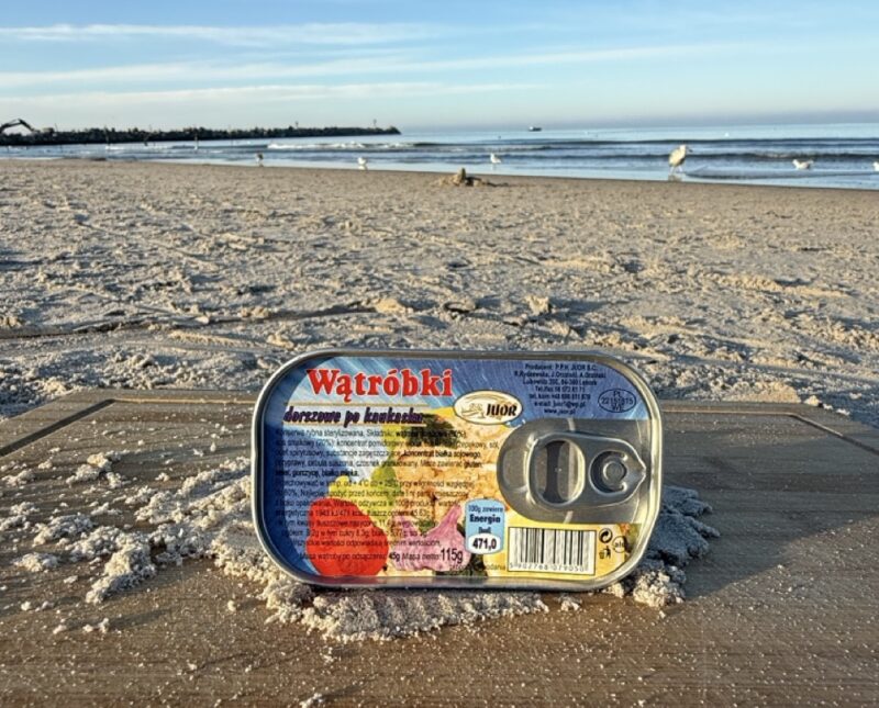 Wątróbki dorszowe po kaukasku