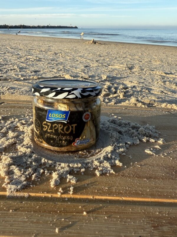 Szprot podwędzany w oleju Łosoś Ustka 250 g