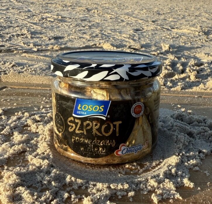 Szprot podwędzany w oleju Łosoś Ustka 250 g