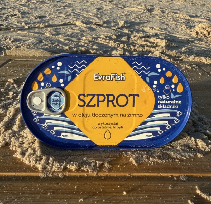 Szprot w oleju tłoczonym na zimno EvraFish 170 g