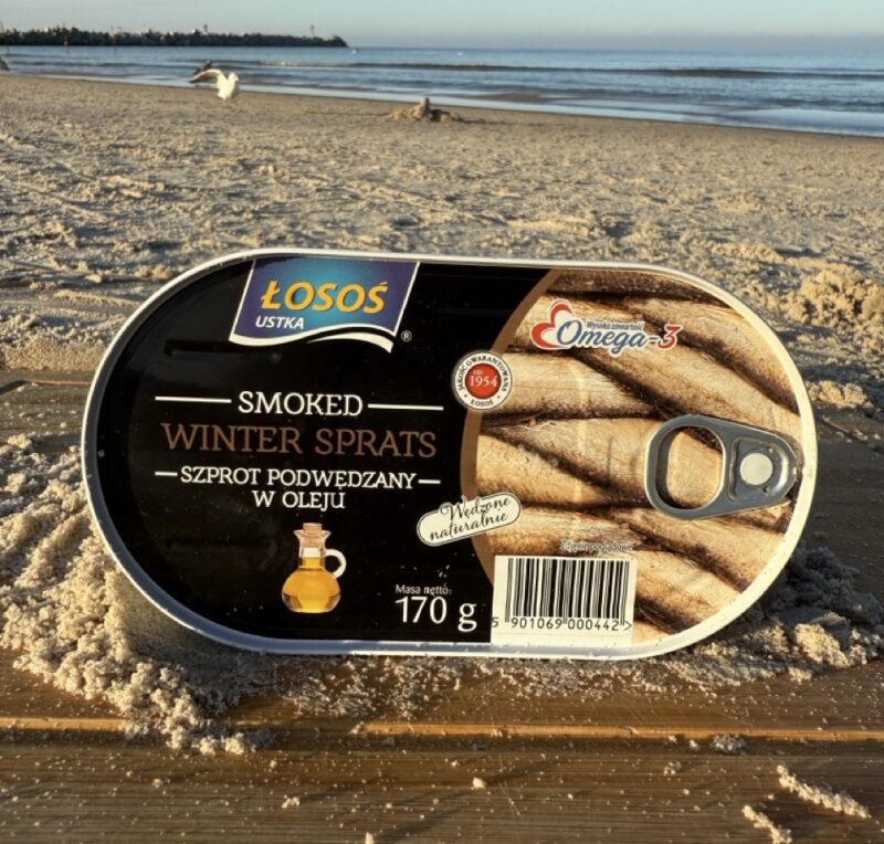 Szprot podwędzany w oleju „Winter” Łosoś Ustka 170 g