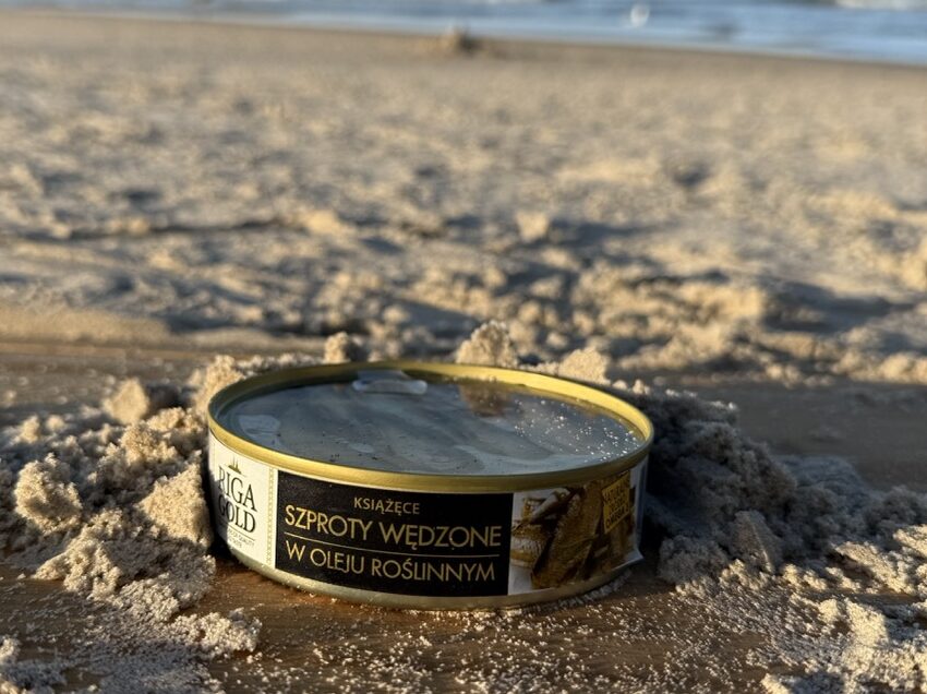 Książęce szproty wędzone w oleju Riga Gold 160 g