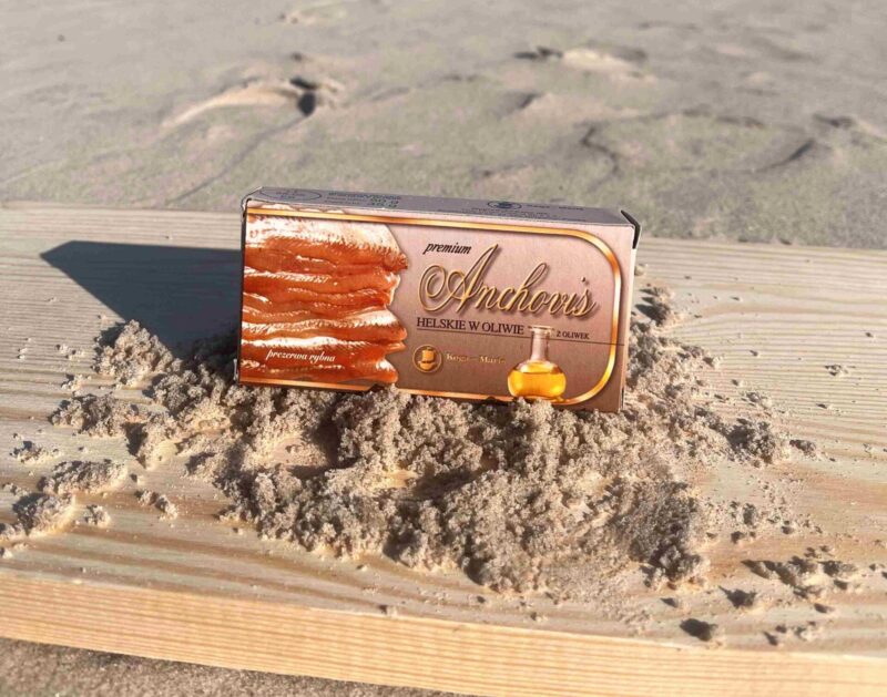 Anchovis Helskie w oliwie z oliwek